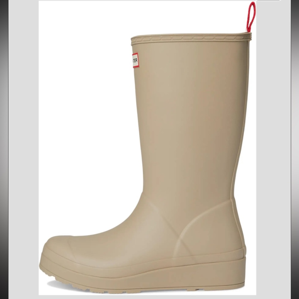 NWT Hunter Tall Insulated Tan Boots 6M - Picture 2 of 13